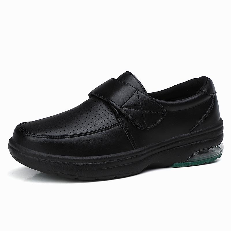 

Новые весенние туфли медсестры на липучке, на мягкой подошве, с воздушной подушкой, профессиональные, больничные туфли, одинарные туфли 42