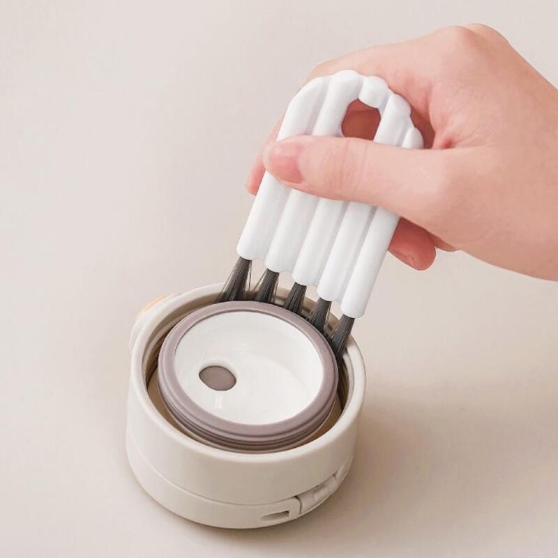 Tumbler crevice cleaning brush, flexible water bottle brush, baby bottle brush