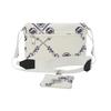 New LiNing Fabric Shoulder Bag, Crossbody Bag Regular Men's Vanilla White All Over Print ABDR556-2