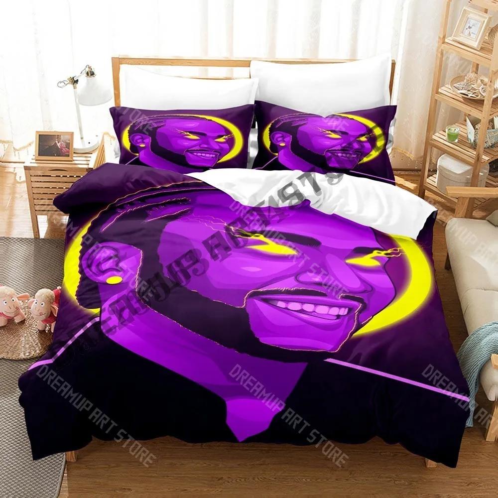 3D Print Don Omar Bedding Set Single Twin Full Queen King Size Bed Set Adult Kid Bedroom Duvetcover Sets Print Anime Bed Sh