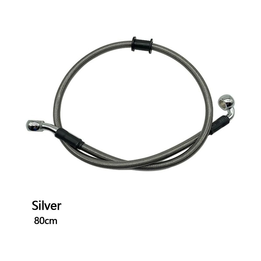 1PC Universal Motorcycle Brake Line Motorcycle Dirt Bike Braided Steel Hydraulic Reinforce Clutch Oil Hose Tube 500 To 800mm