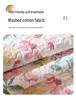 All-Cotton French Skirt-Edge Sofa Cushion, Year-Round Use, Rustic Non-Slip Pure Cotton Decor.
