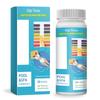 50 Pieces 3 In 1 Swimming Pool Test Strips Water Quality Testing Kits High Accuracy Chlorine Detection Tester Paper