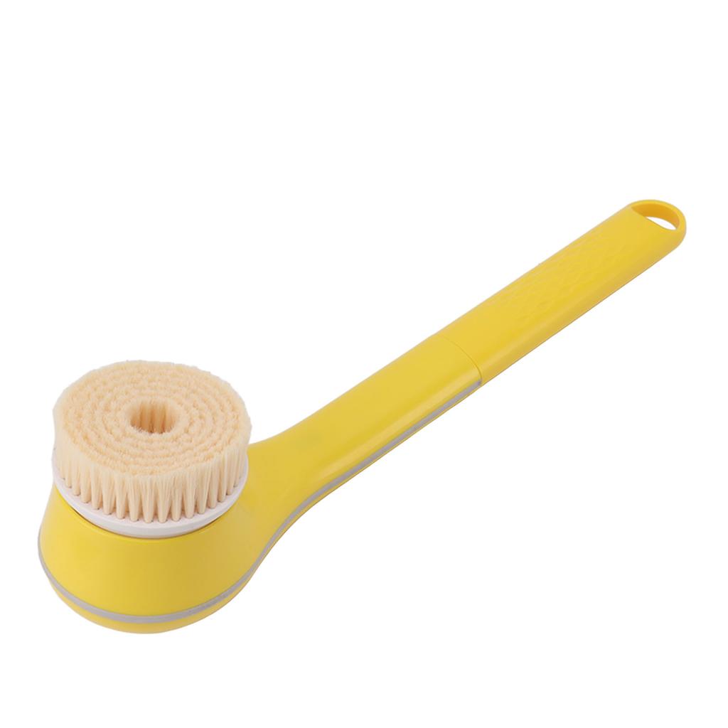 Electric Bath Brush Exfoliating Multifunctional with 6 Attachments Auto Rotation for Shower Bathing