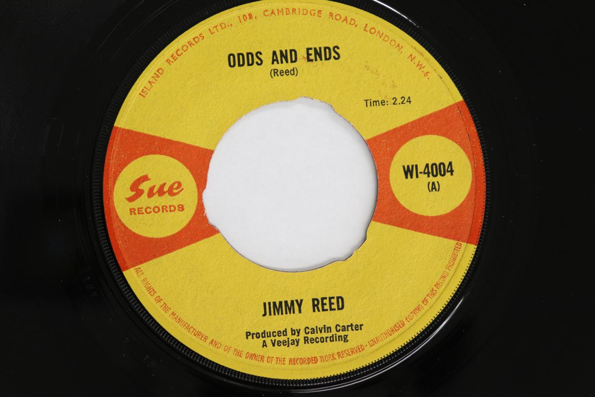 

7-дюймовая пластинка ДЖИММИ РИД - Мелочи / Идя вдоль реки WI4004 Sue Records 1966 UK Блюз Б/У