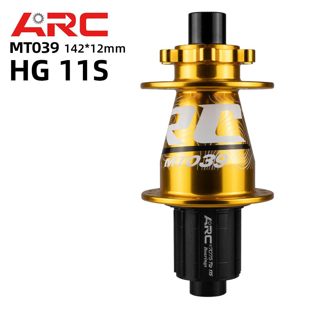 ARC MT039 Front Rear Bicycle Hub MTB Mountain Bike Hub 32H 6 Bolts Disc 135mm 142mm HG 8-11 XD MS 12 Speed 4 Bearing ARC Cube