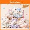 Rabbit Drooping Ear Plush Toy Soft Filled Doll Backpack Pendant Gift Keychain