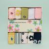 Daily Vintage Women's Socks 5-Piece Set - 08 Peony (Gift Set) + Free Shopping Bag