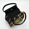 Ethnic style embroidered bag embroidered small bag peacock embroidered mini ladies handbag wrist bag
