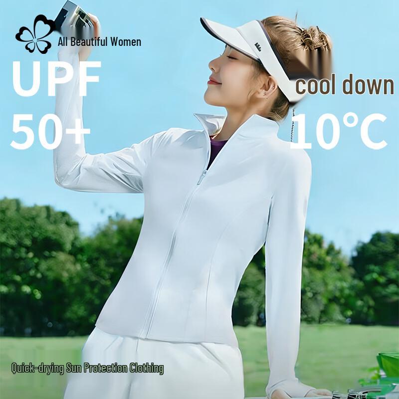 Women s Slim-Fit Ice Silk Sun Protection Jacket L