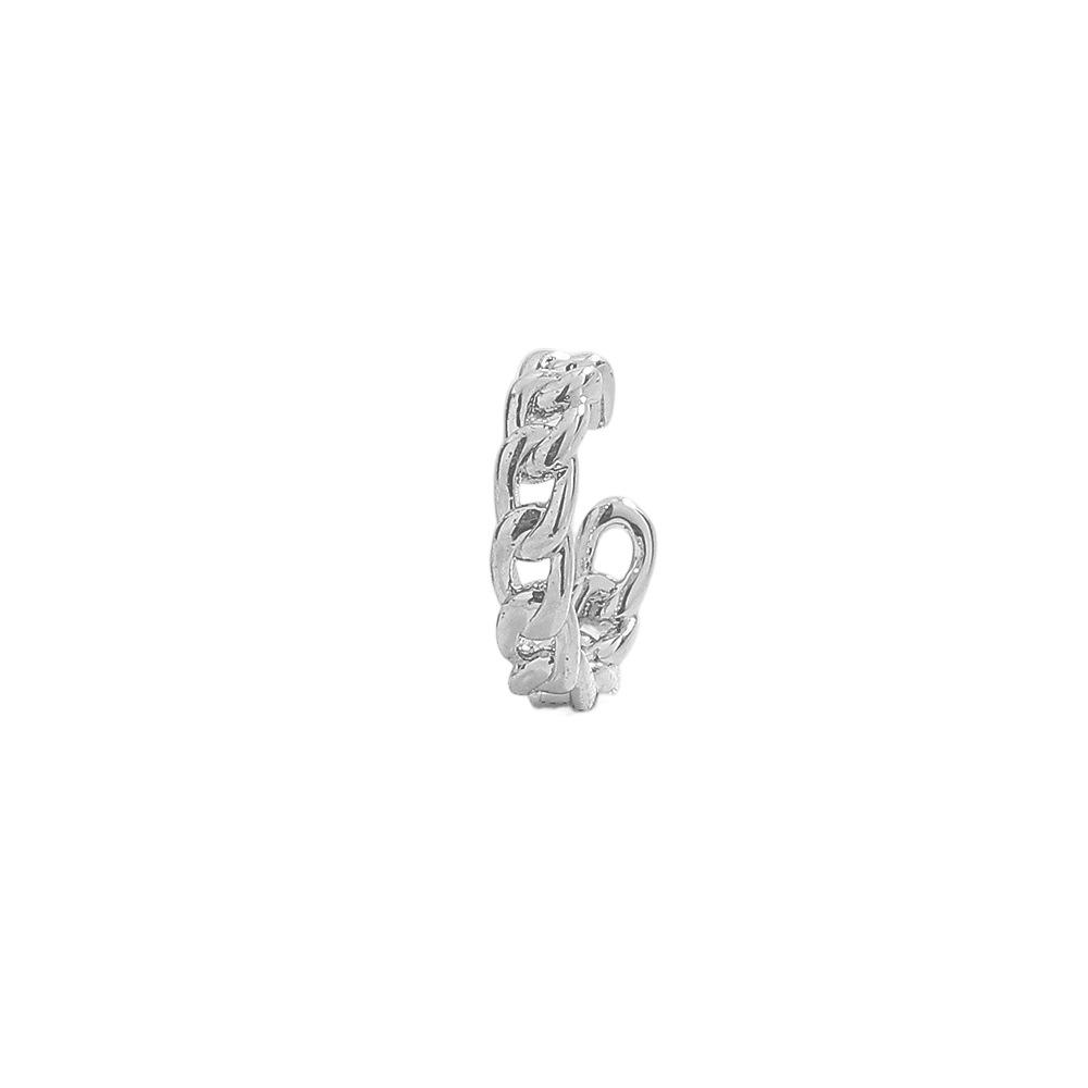 Hollow Ear Bone Clip No Ear Hole Female Personality Niche Design Sense Creative Simplicity Student Stacking Chain Ear Clip