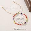Multicolor Beaded Golden Freshwater Pearl Adjustable Bracelet for Women Bohemian Jewelry Gift