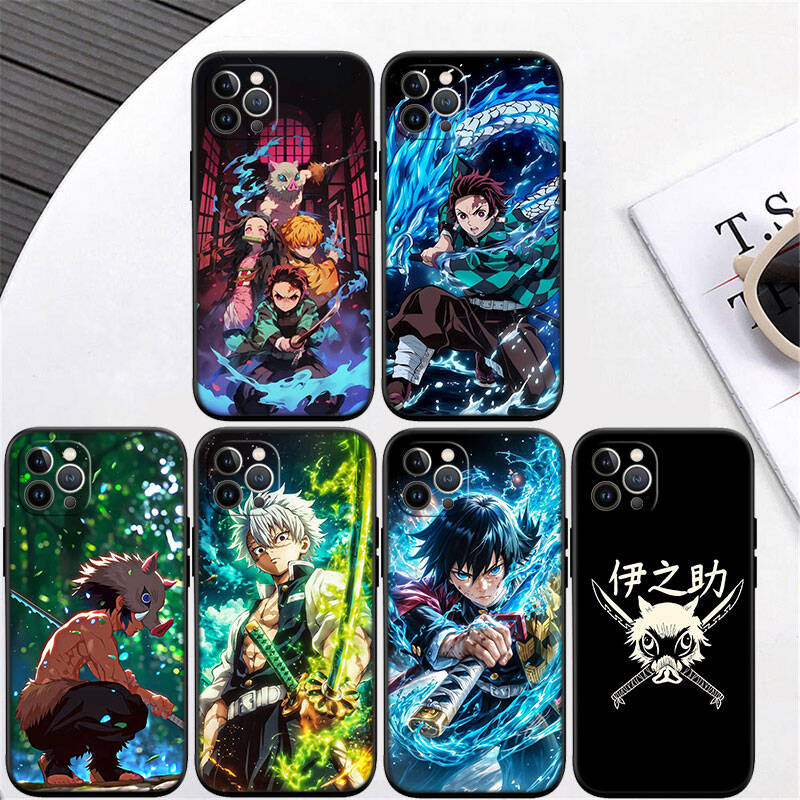 MH38 Demon Slayer Phone Shell for Samsung S20 S21 S22 S23 S24 FE Ultra Plus Lite S21S A55 A07 A17 F06 F16 M06 M16 M56 A36 A37 A57