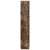 2 Piece Cabinet Set Smoked Oak Wood Based Material