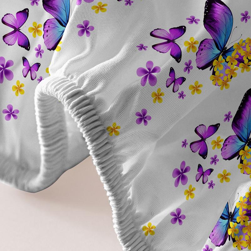 1 Piece Of Morning Dance Patterned Matte Bedsheet, Bedroom Printed Bedspread, Bedding (Excluding Pillowcases)