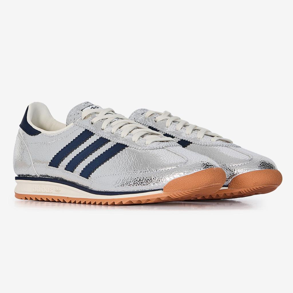 Adidas sl 72 og sneakers leather textile lining silver collegiate navy off white