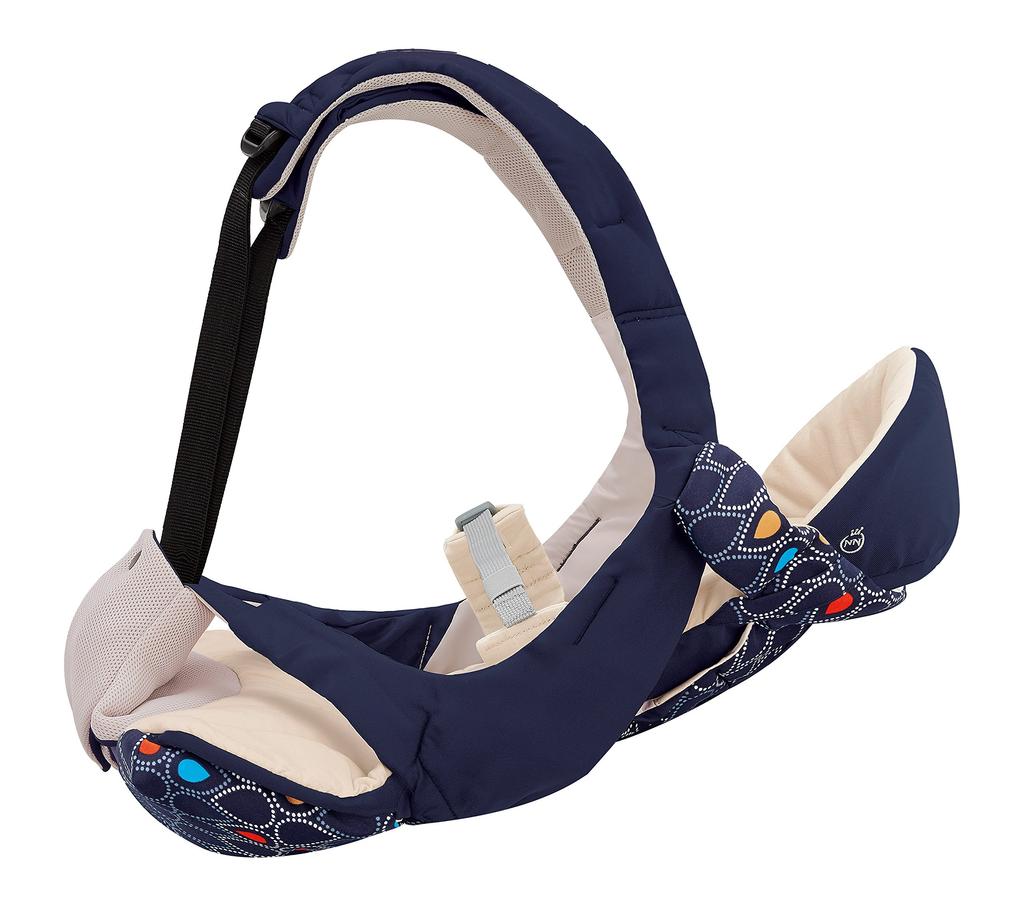 Combi Ninna Nanna Satfit Teardrop Navy with Interchangeable Drool Cover 4-Way SM-D