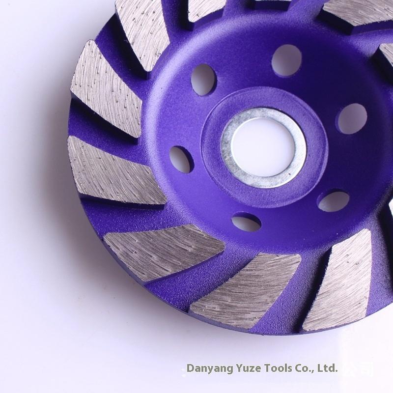 1Pcs 4" 100Mm Diamond Grinding Wheel Disc Bowl Shape Grinding Cup Stone Concrete Granite Ceramic Cutting Disc Piece Power Tools