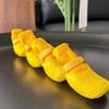 4PCS Adjustable Dog Foot Cover Breathable Anti-slip Pet Socks Pet Supplies Dog Mesh Shoes  Snow