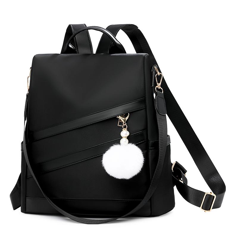 Shoulder Bag Women's Colored Commuter Backpack Large Capacity Anti-theft Backpack