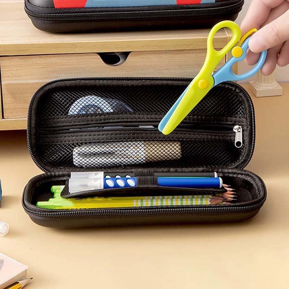 Pressure-resistant Car Pencil Case Cartoon 3D Pen Organizer Writing Case Storage Pen Pocket Travel
