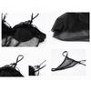 Sexy Lingerie Women's Mesh Lace Solid Color Pajamas Suspenders with Padded Sexy Skirt Underwear