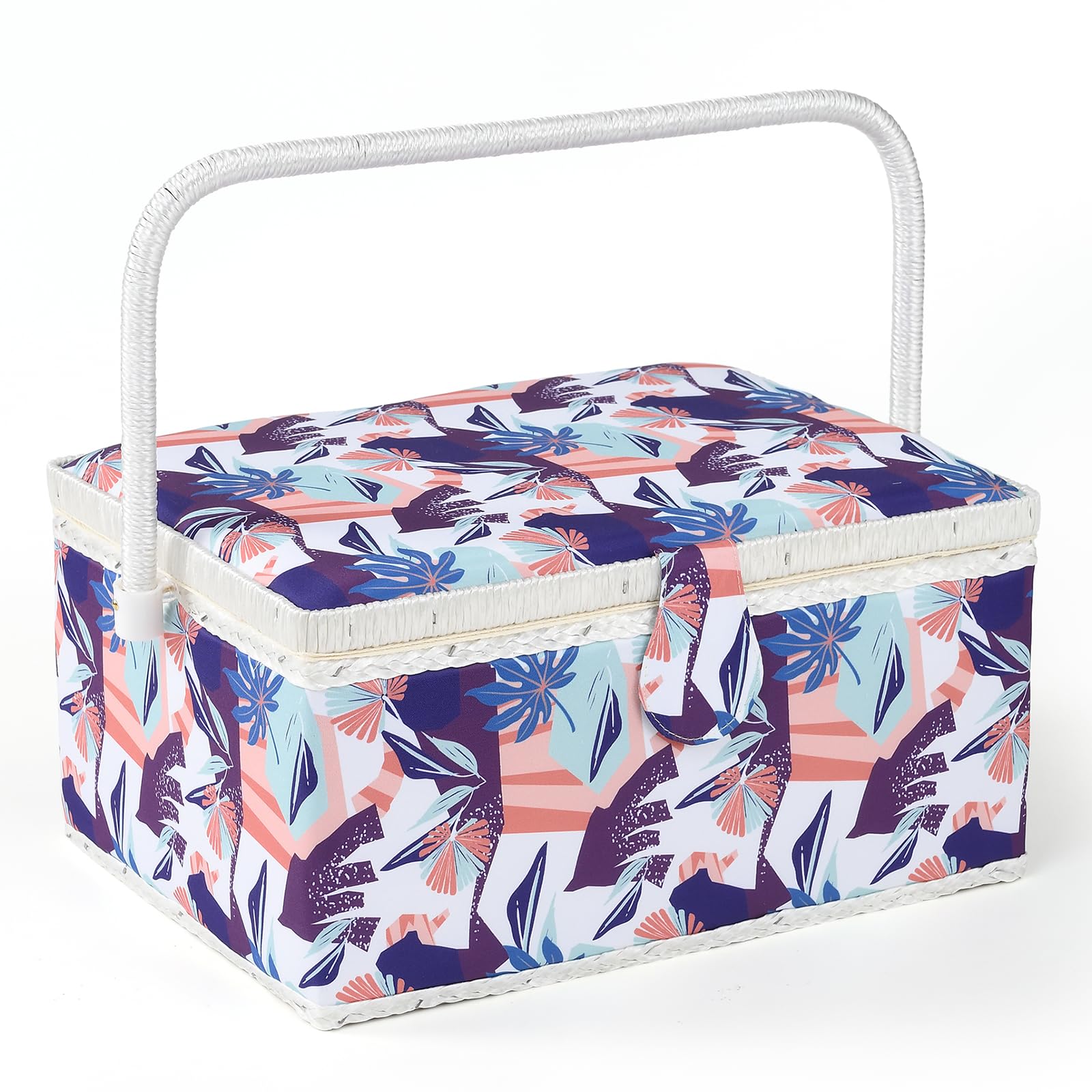 

Шитье Большое Хранилище для Швейного Света D&D Коробка, Вместимость, Двухслойные Аксессуары, 2417.513см (Большой - Фиолетовый)