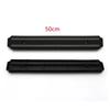 Powerful Magnetic Knife Holder Multifunctional Wall Hanging Knife Rack Strip Black Kitchen Practical Tools Organizer Punch Free