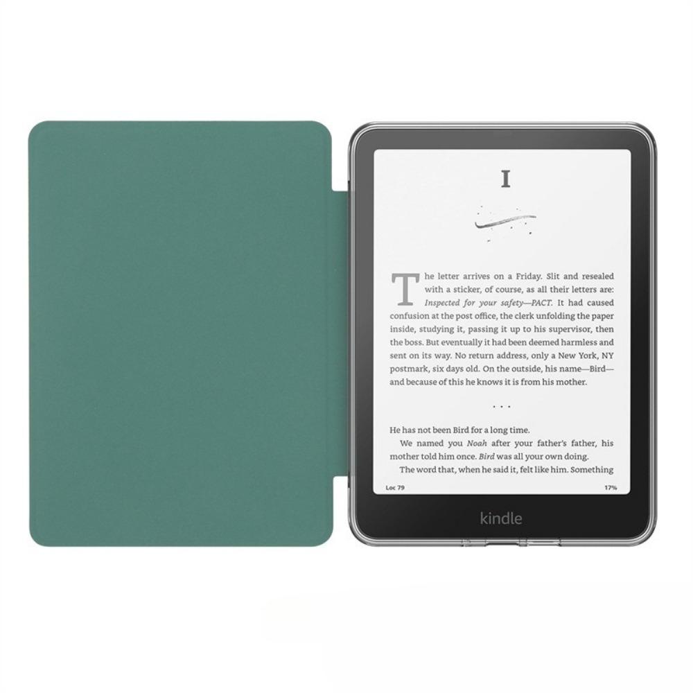 Premium Lederhülle für Kindle Paperwhite 6 5 4 3 2024 Edition mit Acryl-Abdeckung Oasis Hülle