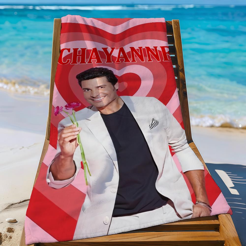Chayanne Dance With Me Towel Quick Drying Beach Towels Are Suitable For Swimming Pools Camping Yoga And The Gym