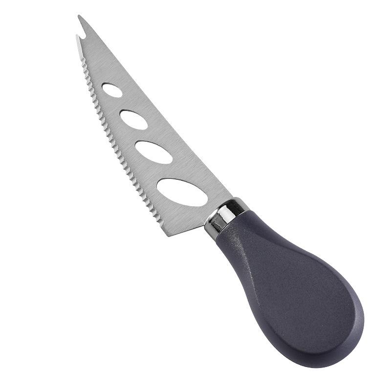 3-Piece Stainless Steel Cheese and Butter Knife Set with Fork