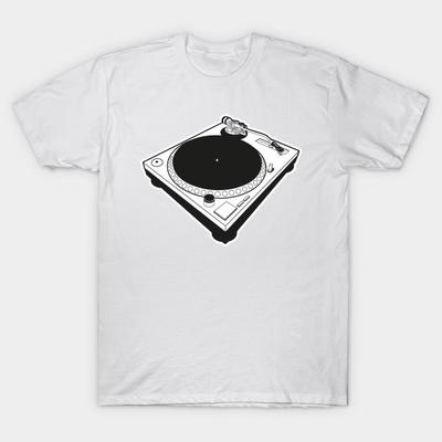 Μπλουζάκι Γυναικείο Πικάπ DJ Harajuku Εκτύπωση Kawaii T-shirt Καλοκαιρινό Κοντομάνικο Γυναικείο Μπλουζάκι Top