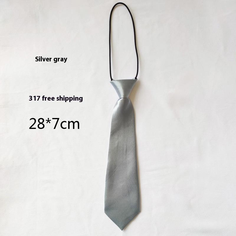 Petits Élastiques pour Enfants Élastiques Couleur Pure Accessoires d'Activité pour Bébés Filles Cravates pour Uniforme Scolaire Enfants