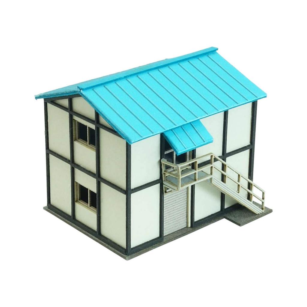 Sankei Miniatuart Petit Prefab Hut Paper Craft 1/220 MP01-158
