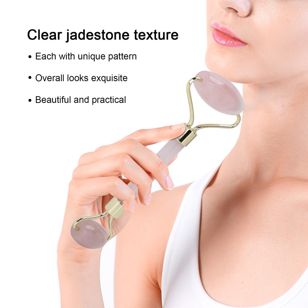 Face Roller Massager Facial Beauty Massage Roller with Roll On Essential Oil Bottle Facial Massage Roller