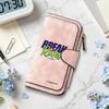 Fashion Long Wallet Break The Rules Print Portable Card Holder Casual FOREVER Purse for Daily Use