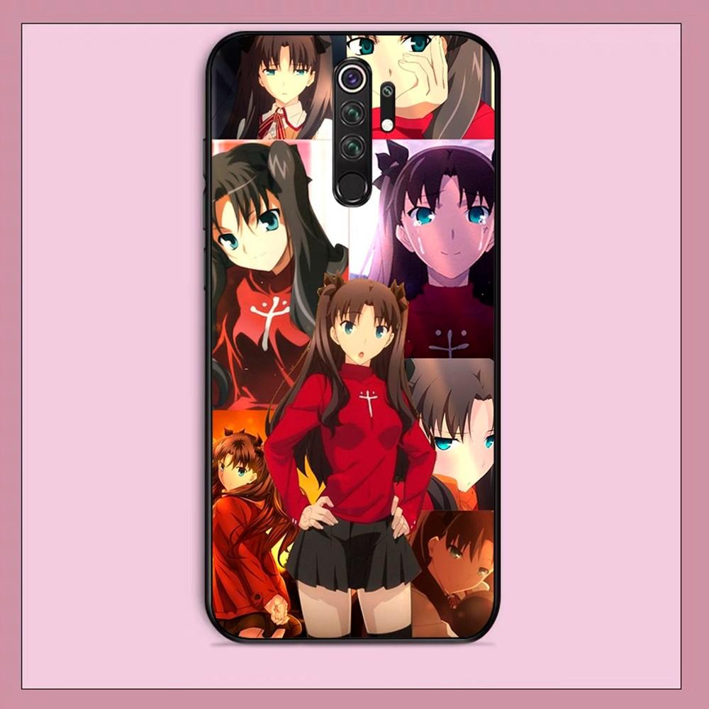 

Tohsaka Rin Anime Phone Case For Redmi Note 4 X 5 A 6 7 8 T 9 9S 10 11 11S 11Epro Poco M3 pro Redmi Note 4