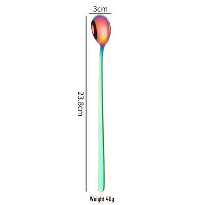 Wutuo 304 Stainless Steel Long Handle Stirring Spoons