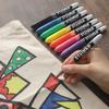 Sharpie Stained Fabric Marker Set Brush Pen 1779005 8-Color
