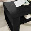 in black oak look 66 x 53 x 45 cm engineered wood