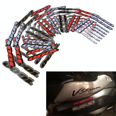 Motorcycle Fairing Kit Body Side Stickers Badge For Suzuki Honda Kawasaki Yamaha BMW 1000 750 600 Decals Emblem