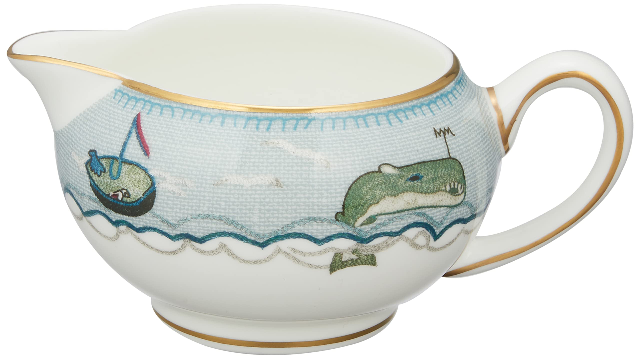 

[Обычный импортный продукт] Wedgwood Creamer S 150 мл Sailor s Farewell от Kit Kemp 1050269