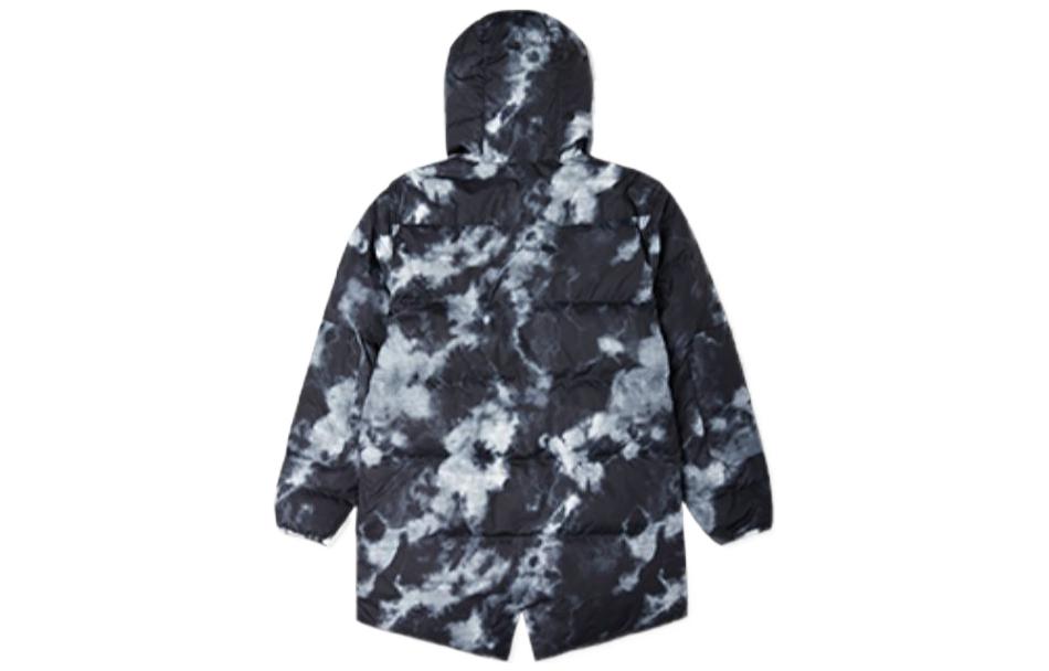 Converse Down Jackets Men's Black Hooded Moderate 10024055-A01