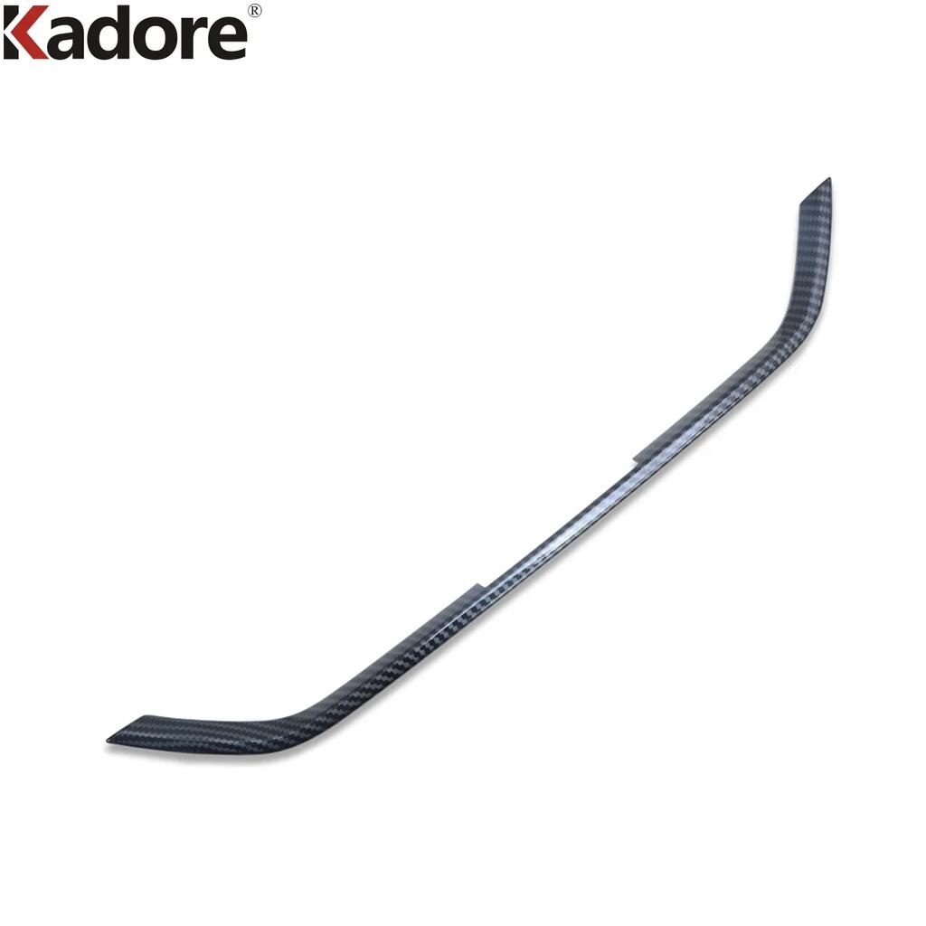 For Kia Cerato Forte K3    Carbon Fiber Car Center Warning Light Lamp Panel Cover Molding Trim Interior Accessories