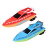Speedboat Toy Remote Control Battery-operated Powerful Motor Realistic Looking Smooth Edge Entertainment Burr Free RC Boat Toy Speedboat Model