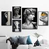 David Skulptur Poster und Drucke Moderne Leinwand Malerei Nordic Wand Kunst Bilder für Wohnzimmer Wohnkultur