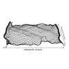 Cargo net for jeep grand cherokee car, mesh, elastic, nylon, mesh, rear, storage, organizer Flat stop net