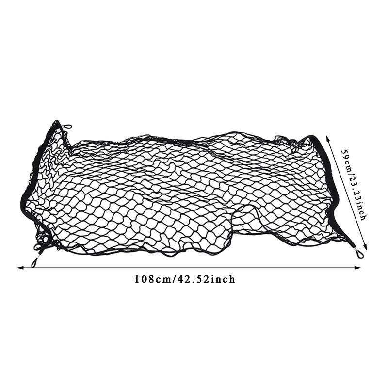 Cargo net for jeep grand cherokee car, mesh, elastic, nylon, mesh, rear, storage, organizer Flat stop net