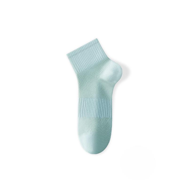 Female Spring and Summer New Cotton Non Slip Do Not Drop with Deodorant In Tube Socks