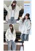 Girls' Korean-Style Hoodie Jacket - 2026 Spring/Autumn Casual Fashionable Hooded Top for Children